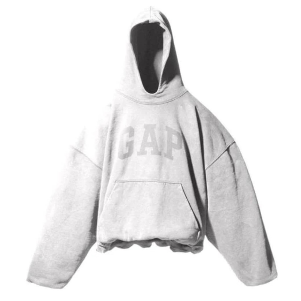 YEEZY GAP Engineered by BALENCIAGA Dove Hooded Sweatshirt. Dove White - XS
